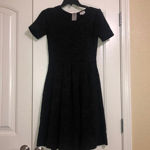Lularoe Black Flower Dress